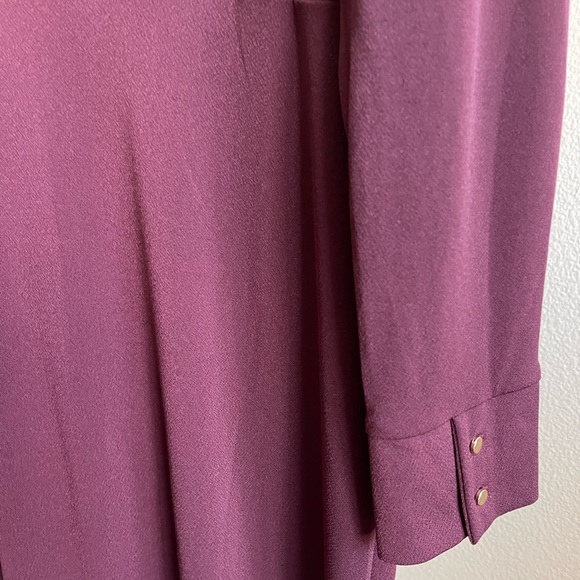 NEW! H&M Berry Maroon Burgundy Stretchy Dress (size S, M, L, XL) - Picture 5 of 7